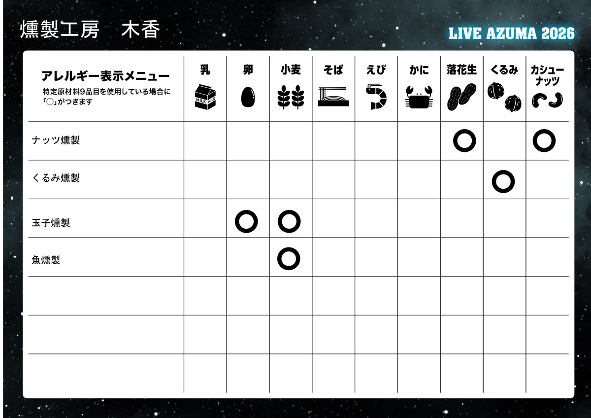 燻製工房　木香